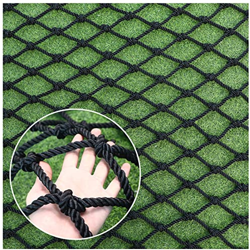 Kindersicherheitsnetz Treppen Balkon Geländer Schutznetz, 6mm/0.23 Seil 10cm/3.93 Maschenweite, Outdoor Spielplatz Sportzaun Netz, Pflanzen Kletternetz,3x3M/10x10FT