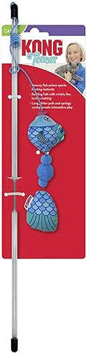 KONG Teaser Scrattles Fish Assorted