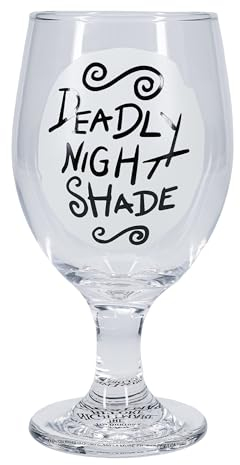 Verre Glow in the Dark Nightmare Before Christmas - Tasse Officielle pour Halloween & Fans de Jack Skellington, 350ml (11.8 fl oz)