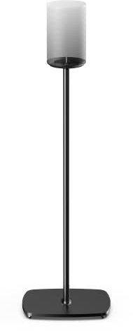 Flexson Floor Stand for Sonos ERA 100, Single pack in Black for soft and hard floors + extension cable and cable management