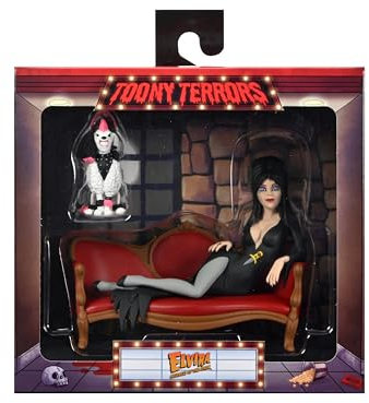 NECA Elvira, Mistress of The Dark Figurine Toony Terrors Elvira on Couch 15 cm