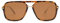 SOJOS Retro Sonnenbrille für Damen Herren,Polycarbonat Linse, Trendy Rechteckige Sonnenbrille 90er Jahre Schatten SJ2229 Tortoise Brown