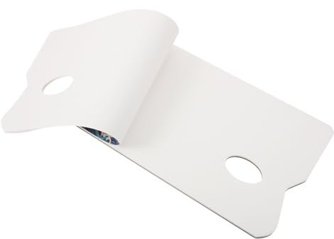 STOBOK Wasserfarben Mischpalette Abwischbare Papier Für Aquarell Und Acrylfarben Praktische Malunterlagen Für Künstler Und Hobby-Maler