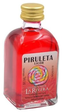 Caja con 24 Licores de Crema, Piruleta, Limonciello, Ron Mojito de 50 Ml para Detalles de Bodas, regalos y recuerdos Boda Hombres Mujeres Unisex (Piruleta)