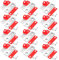 ZUOQIANG 12 Pack Magnetic Door Catch, Door Magnets for Cabinets, Ultra Thin Magnetic Catches for Cupboards, Magnetic Strips Self Adhesive for Wardrobe Closet Cupboard Door Closing