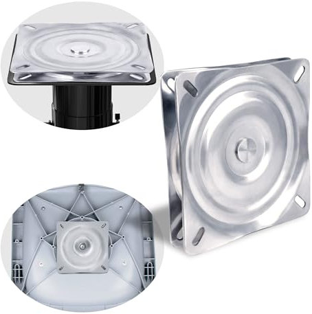 XinKunmarine Boat Seat Swivel, Stool Swivel, 316 Stainless Steel Seat Swivel Plate, 6.7 Stool Swivel Plate, Bar Stool Swivel Replacement for Recliner Chair