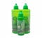 Avizor Alvera - Lens Solution with Aloe Vera - Pack 2x350ml + 100ml Travel Bottle - Lens Cleaning and Disinfection with Aloe Vera - Suitable for All Types of Soft Contact Lenses