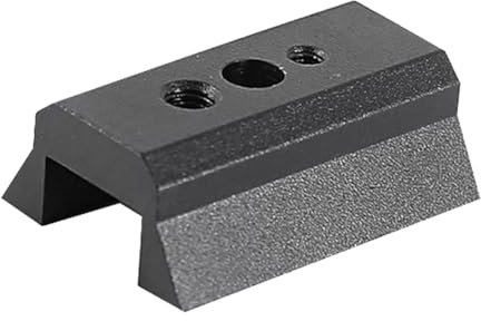 Kquepo Schwalbenschwanz-Schienenplatte, Teleskop-Sucher-Basis, Abstandhalter, Astronomie-Teleskop-Halterung, Ersatzteile, Führung, Schwalbenschwanz-Schiene, Schwarz