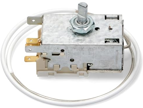 Thermostat pour Frigo Longueur du Tube Capillaire 510 mm avec le Code Original 6151805 pour Liebherr K59-S2775 pour Ranco - avec 3 Contacts 4,8 mm AMP - MADE IN EU - MONTERAL
