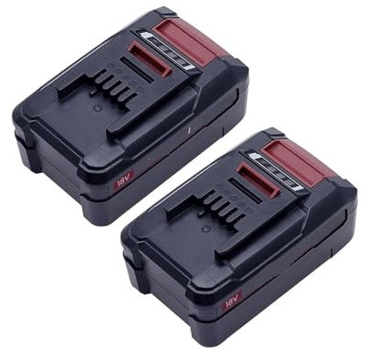 18V 5200mAh Rechargeable Battery. Compatible With EINHELL. All PXC Power Tools Garden Machines PXBP-600 PXBP-300 4511396 GE-LC 18 Li (Color : 2Pack)