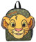 Kindergartenrucksack Disney König der Löwen Simba - Personalisiert mit Name - Freizeitrucksack Jungen und Mädchen mit 3D Ohren