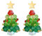 Weihnachtsohrringe Silber 925, Ohrringe Weihnachten, Silber Weihnachtsbaum Tropfen, Weihnachten Silber Baumeln Ohrringe, Ohrringe Weihnachten Thanksgiving Schmuck Geschenk