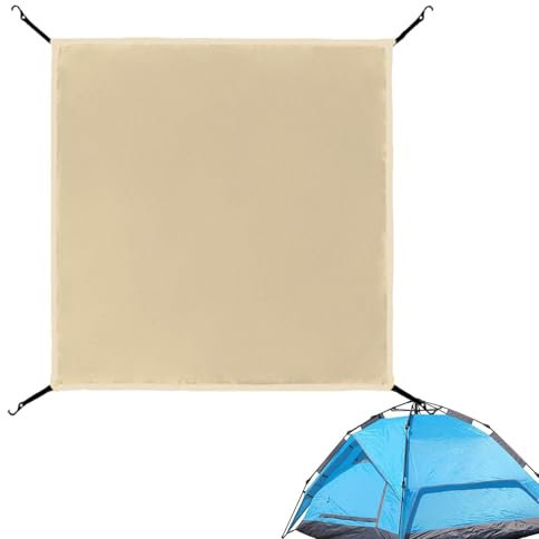 Ersatz-Überdachung – regendichte Zeltplane, wasserdichte Zeltplane, Kuppelzelt-Abdeckung | Terrassenüberdachung, tragbare, leichte Camping-Überdachung für 3–4 Personen-Sofortzelt, Outdoor-Wanderungen,