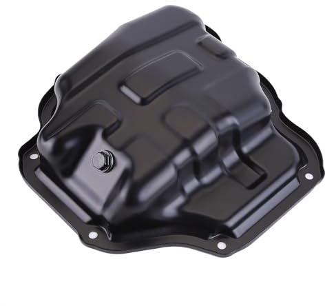 Ölwanne Stahlboden Kompatibel für Renault Megane III Scenic III 1.4 TCE 111105H61A Ölwanne aus Stahl Ölwannendeckel