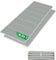 4in1 Strandmatte von StarK® - Faltbare Camping Isomatte 190cm x 60cm - Wasserhängematte für Pool und Strand – Gepolsterte Auflage für Gartenliege - Bequeme Sonnenliegen Auflage (Hell-Grau)