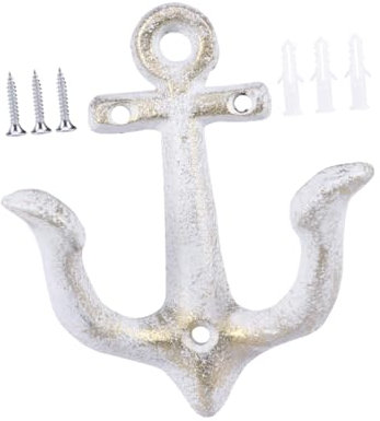 IMIKEYA Lampadario Da Parete A Forma Di Ancora Decorazione Decorazione Da Parete in Ferro Ancora Ornamentale Decorazione