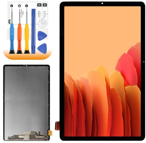 Display LCD per Samsung Galaxy Tab S6 Lite SM-P610 SM-P615 di ricambio per Samsung Tab S6 Lite SM-P610 LCD Screen Digitizer lastra di vetro completo assembly con parte di riparazione, nero 10,4