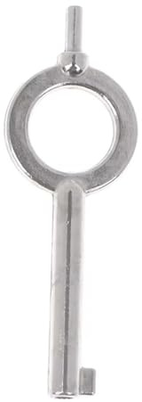 Wadakada American Style Universal Flat Key Blank, Special Key Handcuff Lock Key, Aluminum Alloy Keychain