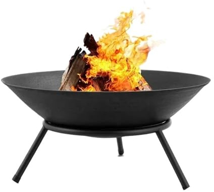 Fire Pits For Garden Large Cast Iron Firepit For Garden Modern Fire Pit Outdoor Fireplace Patio Terrace Camping 60cm for Wood Logs