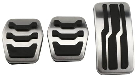 Bremse Pedalkappen Auto Pedale Gaspedal Für Ford Für Focus MK2 MK3, Für Kuga Für Escape 2013–2015, 2016–2019 + Modifikationen (AT/MT) Aus Edelstahl(MT PEDAL)