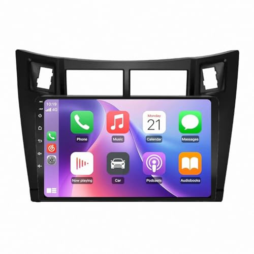 Auto Radio Coche para BMW E46 3 Series 1998-2006 Carplay Inalámbrico & Android Auto Pantalla Carplay Coche Inalámbrica Soporta WiFi GPS Mirror Link Radio FM, 4 Nuclear 4G+64G