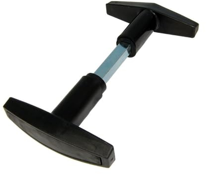 BMH Poignée de porte de poignée pour porte de garage 555, écrou pour porte de garage 8 mm