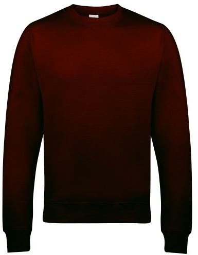 AWDis Men's Sweat Sweatshirt, Brown (Hot Chocolate), X-Large