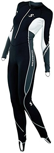 SCUBAPRO UPF-50 Steamer - Skin Suit Overall Damen, Farbe:schwarz, Größe:XS