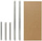 shelfplaza® HOME 100x50cm Fachboden-Set für Steckregale mit verzinktem Stahl und HDF-Fachboden für Schwerlastregale