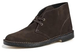 Clarks Stivali Desert Chukka Uomo, Camoscio Marrone, 44 EU