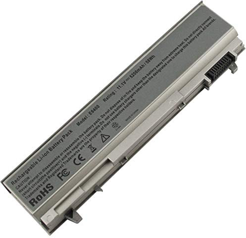 XITAIAN 5200mAh 11.1V E6400 Ersatz Laptop Akku für Dell E6410 E6500 E6510 M2400 M4400 PT434 PT435 PT436 PT437 KY477 KY265 KY266 KY268