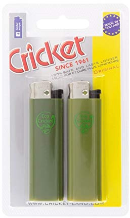 Eco-Cricket Feuerzeug, 2 Stück