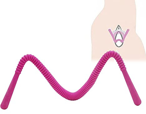 Dilatador Vaginal de Silicona Safty Medical (Rosa Roja)