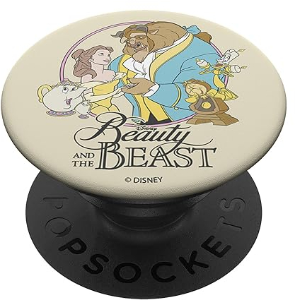 Disney Beauty And The Beast Group Dance PopSockets mit austauschbarem PopGrip