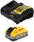 DEWALT Powerstack 20V MAX Battery Starter Kit, Rechargeable, 5Ah, Lithium Ion (DCBP520C)