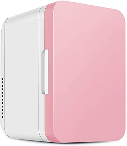 Mini Nevera silenciosa para Coche de 8 l con Puerta de Cristal, Nevera para Bebidas, minibar pequeño para Acampar para almacenar Leche Materna, Bebidas para el Cuidado de la Piel