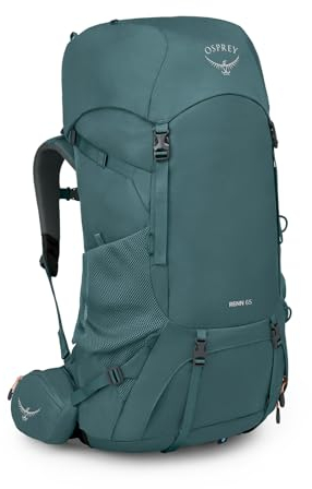 Osprey Renn 65 Wanderrucksack für Frauen Cascade Blue/Melon Orange O/S