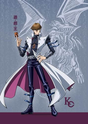 Displate Offiziell Yu-Gi-Oh! MetallPoster Magnetische Befestigung Inklusive Lizenziert Bilder Hochwertiges Poster YU-GI-OH! Extension - Kaiba - Size M - 45 cm x 32 cm