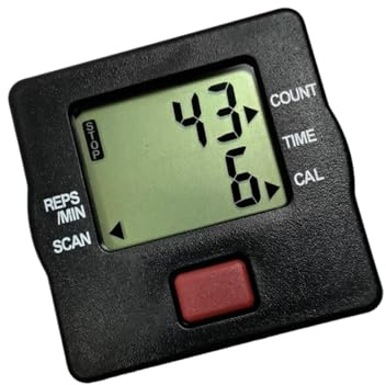 Perfeclan Monitor Tachometer Stepper Zähler Universal Indoor Bike Monitor Rudergerät Zähler für Reitmaschine Home Gym Workout