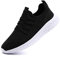 ZMBCYG Sportschuhe Damen Sneaker Turnschuhe Schuhe Sportschuhe Straßenlaufschuhe Tennisschuhe Slip On Fashion Walkingschuhe Fitnessschuhe Joggingschuhe Schwarz 40 EU