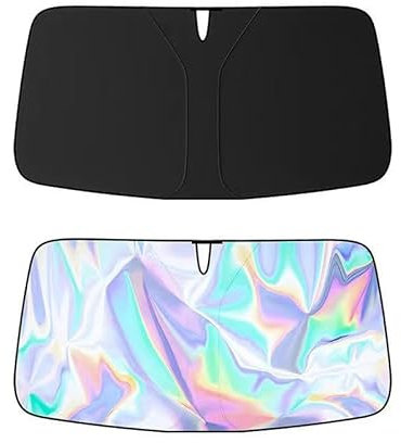 XWSBUDE Parasol para Parabrisas de Coche, para Benz V Class V Classe V Clase V Klasse V220d V250d V300d Parasol para Parabrisas Delantero de Coche Plegable Protección Solar UV utomóvil,S(140 * 70cm)