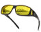 FEISEDY Überzieh Nachtsichtbrille Herren Polarisiert Überziehbrille Damen mit Gelbe Linse für Autofahren Brillenträger B0225