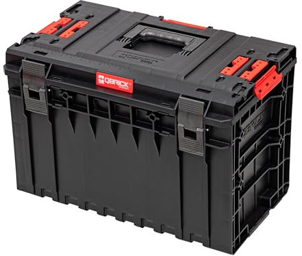 Qbrick System Werkzeugkoffer Werkzeugkasten Leer Werkzeugkiste Box Behälter ONE 450 2.0 Vario Schwarz 585 x 385 x 401 mm