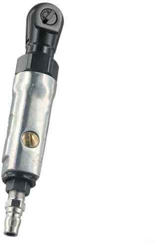 Zilimontt Druckluft-Ratschenschlüssel, 20 N, 3/8, 1/4 Zoll Ratsche, robustes Druckluftwerkzeug, Leerlaufdrehzahl 265 U/min (3/8 Zoll Vierkantkopf)