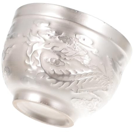 PHENOFICE 1 Pc tazza tazze cinesi tazze da te tazze tea set tazze da the tea mug coppa di vino d'argento Kung Fu personale squisito bicchiere servizio da tè d'epoca Argento dorato Silver