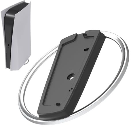 Taekooki Socle Slim pour PS5, Durable Socle Vertical pour PS5 Pro, Support Vertical pour Playstation 5 Slim, Support Playstation 5 Slim, pour Disque de Console PS5 et Support Vertical