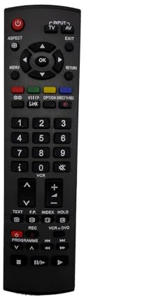 ALLIMITY EUR7651120 Mandos a Distancia Compatible con Panasonic Viere TV TH-37PX7E TH-42PX45EH TH-42PX60EH TH-42PX7E TX-32LMD70A TX-32LMD70FA TX-32LXD71F TX-32LED7FM TH-42PD60E TH-37PX60EH