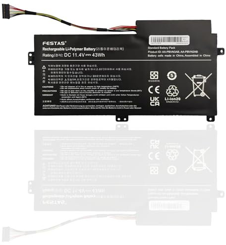 FESTAS AA-PBVN3AB Laptop Replacement Battery for Samsung ATIV Book 4 450R4V