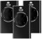 3 telecomandi da garage da 868 MHz, trasmettitore manuale, 4 canali, compatibile con FAAC XT4 868 SLH LR, XT4 868 SLH, XT2 868 SLH, XT2 868 SLH LR, nero