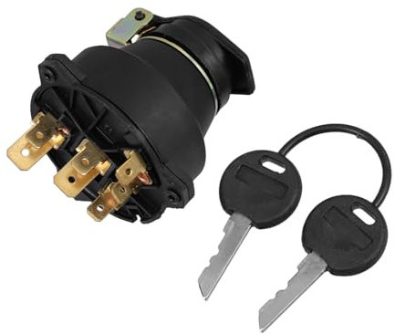 BESTonZON Interrupteur Allumage Pour Tracteur Tondeuse Compatible Avec Équipement De Remplacement Avec Démarrage Électrique